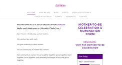 Desktop Screenshot of lifewithchelsi.com